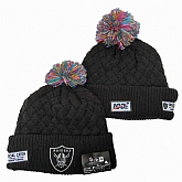 Oakland Raiders Team Logo Knit Hat YD (2),baseball caps,new era cap wholesale,wholesale hats